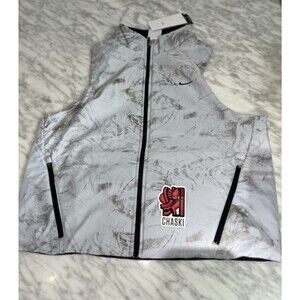 Nike Swift Therma FIT ADV Reflective Running Vest Gray Women’s small HV2762-078